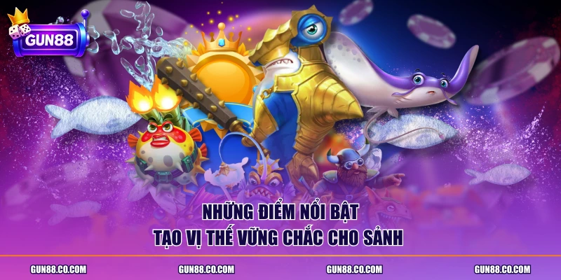 Những điểm nổi bật tạo vị thế vững chắc cho sảnh 
